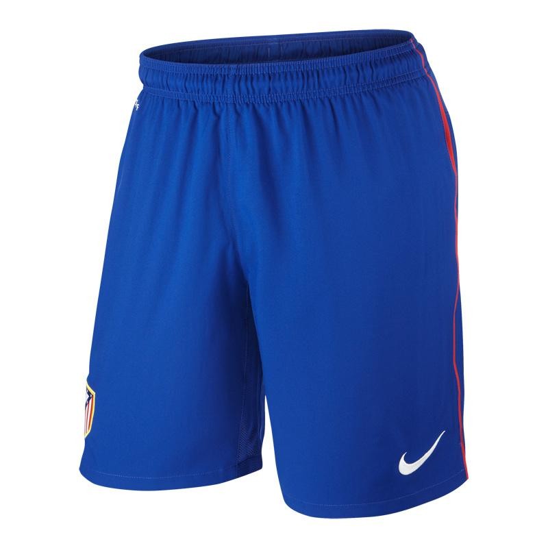 13-14 Atletico Madrid Home Soccer Jersey Kit(Shirt+Shorts) - Click Image to Close